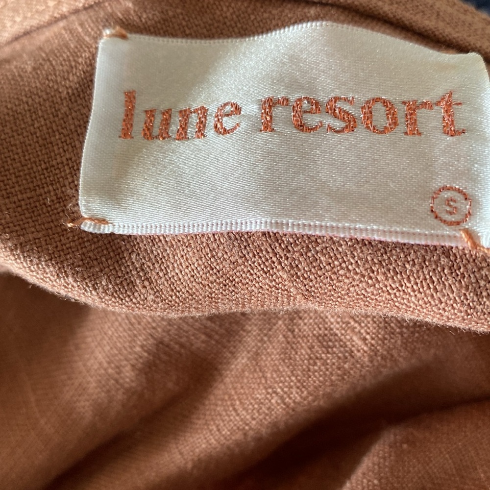 Lune Resort one shoulder flounce resort dress - Picture 9 of 10
